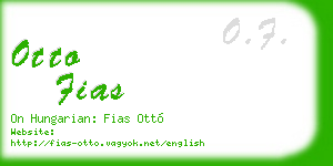 otto fias business card